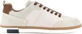 NoGRZ R.Upjohn - Leren Herensneakers - Veterschoenen - Wit Leer - Maat 44