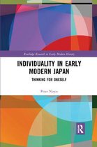 Routledge Research in Early Modern History- Individuality in Early Modern Japan