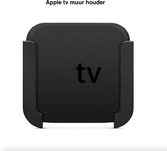 Support Apple TV - Étui pour Apple TV 4 Box - Étui pour Apple Médias -  Support mural -... | bol