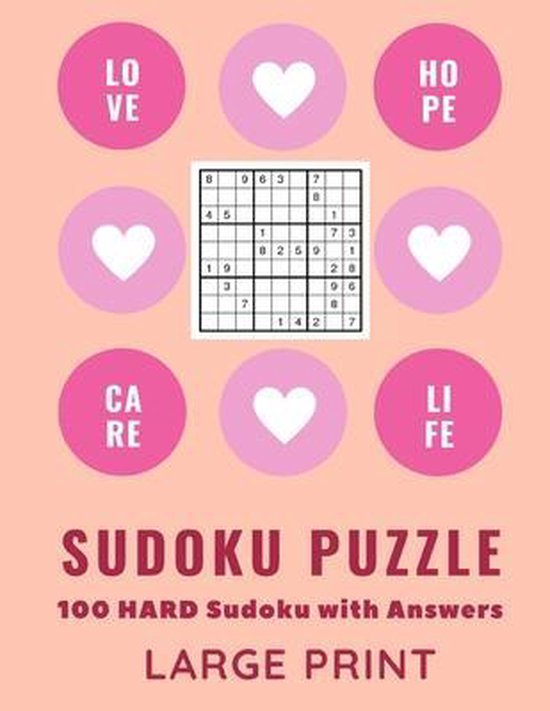 SUDOKU PUZZLE 100 HARD Sudoku with ANSWERS, Francis Young 9798594317314 Boeken