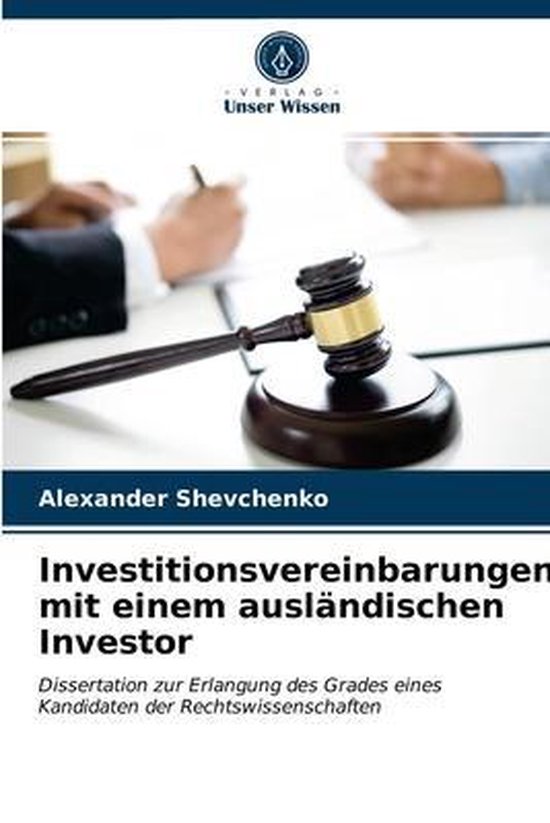 Investitionsvereinbarungen mit einem ausländischen Investor