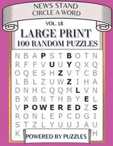 News Stand Circle a Word Vol.18: Large Print 100 Random Puzzles