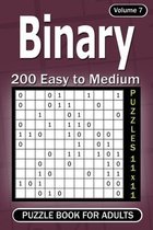 Binary puzzle books for Adults: 200 Easy to Medium Puzzles 11x11 (Volume 7)
