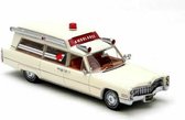Cadillac S&S Ambulance 1966 White