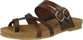 Cosmos Comfort teenslipper Donkerbruin-37