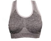Sport bh maat S/M Extra comfort Grijs/ L-grijs