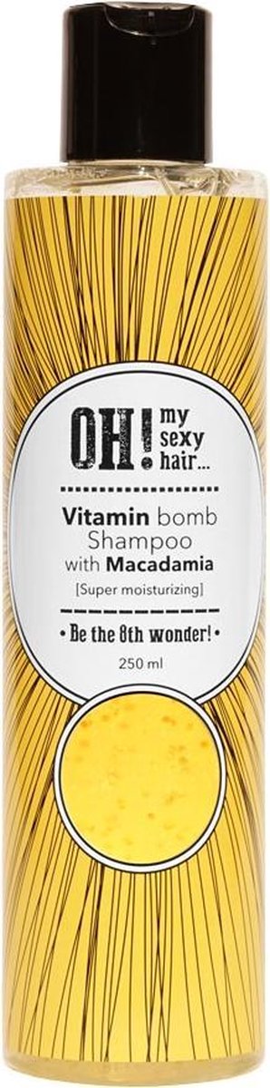 Vitamin Bomb Shampoo met macadamianoot extract 250ml