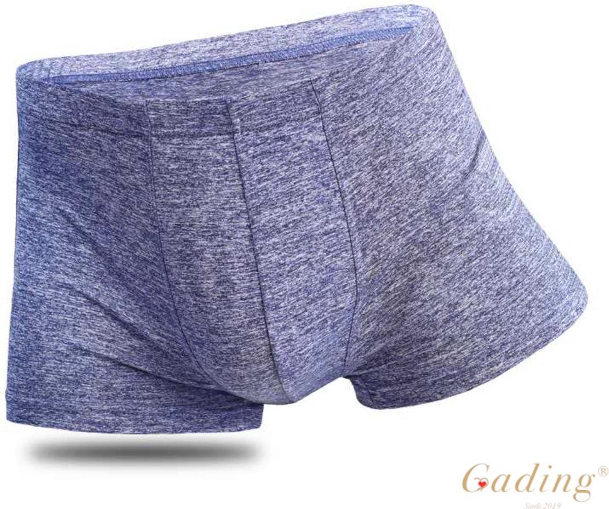 Gading Herenboxershorts-Zomer Onderbroeken-Blauw ondergoed maat L/XL