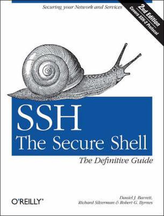 SSH, The Secure Shell: The Definitive Guide 2e - cover