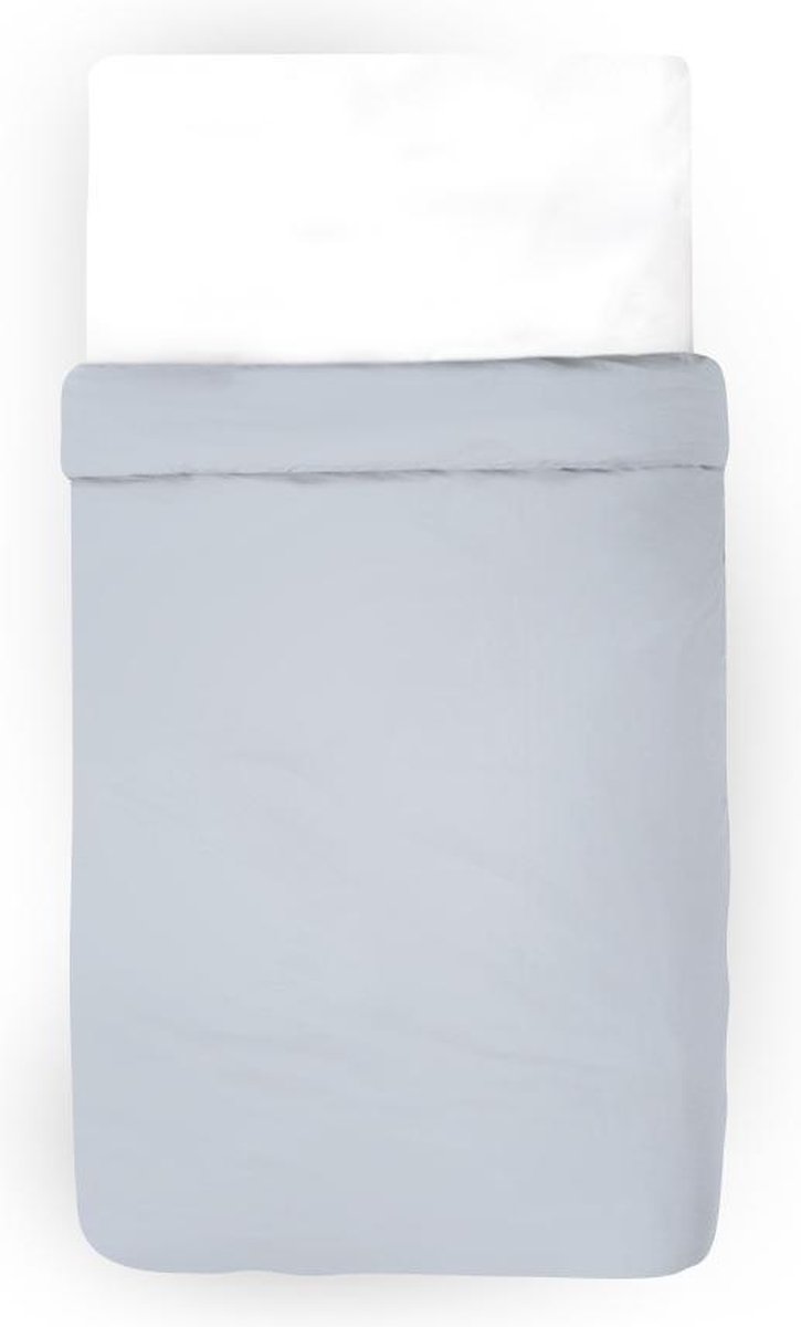 Cillows Dekbedovertrek - Excl. Kussenslopen - Katoensatijn - 140x220 cm - Grijs