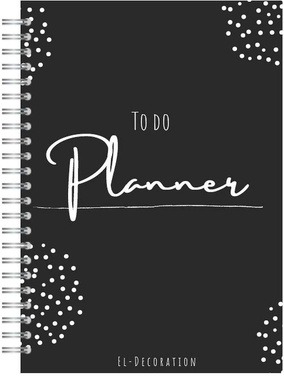 To do Planner - dagplanner - structuur - A5 - El-Decoration