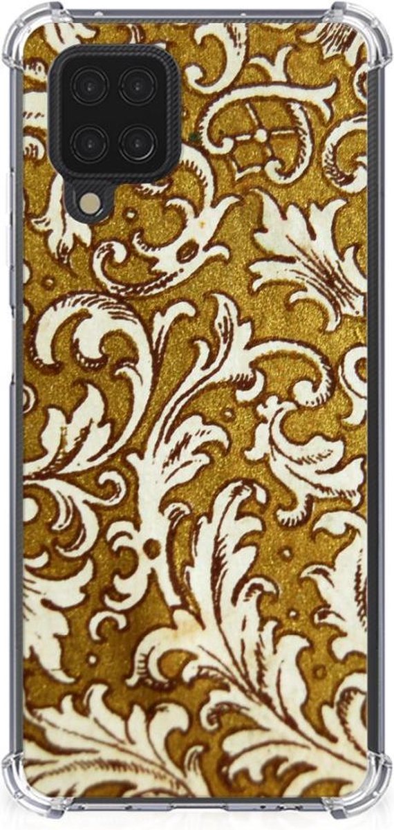 Anti Shock Case Samsung Galaxy A12 Barok Goud