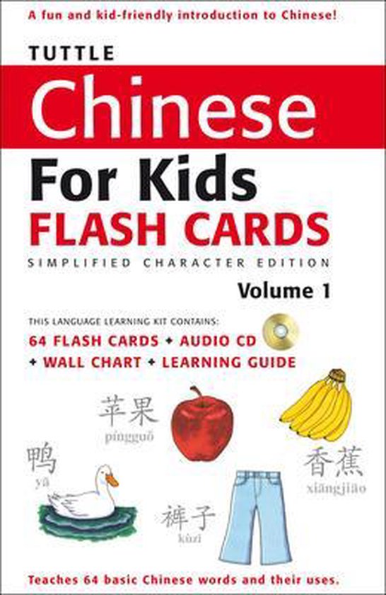 Tuttle Chinese For Kids Flash Cards - cover