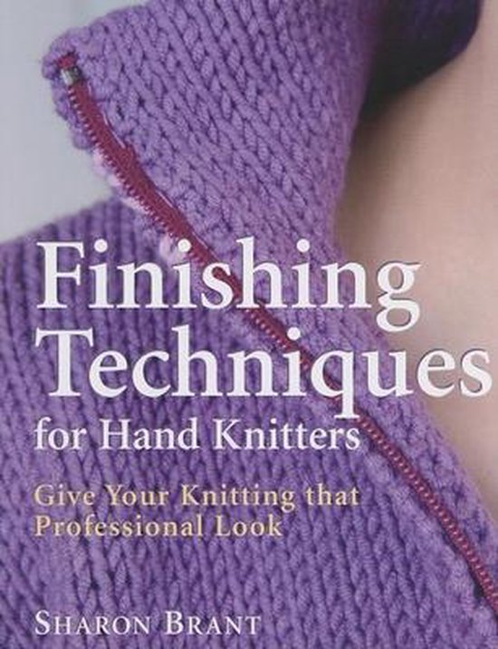 Finishing Techniques for Hand Knitters - cover