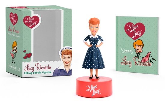 I Love Lucy: Lucy Ricardo Talking Bobble Figurine - cover