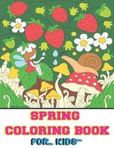 Spring Coloring Book for Kids