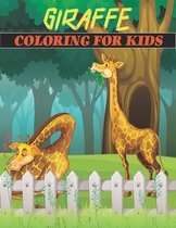 Giraffe Coloring Book For Kids