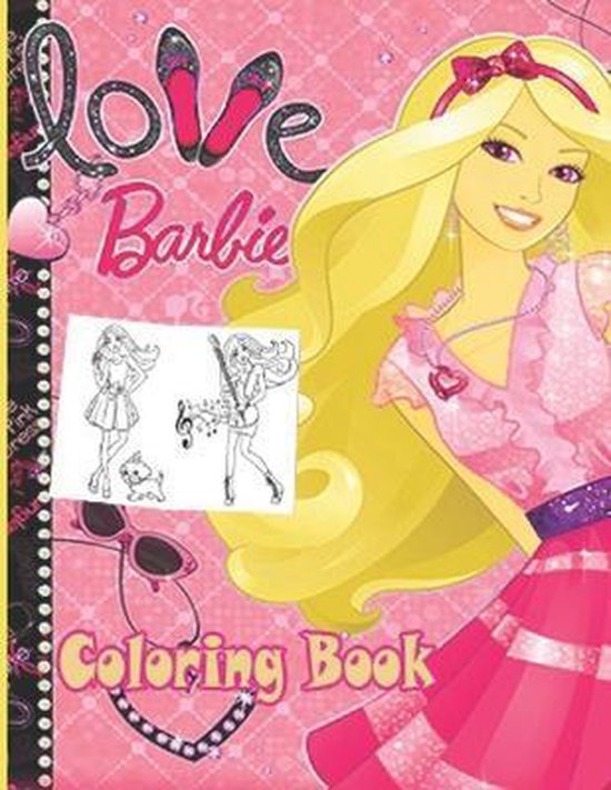Love Barbie Coloring Book