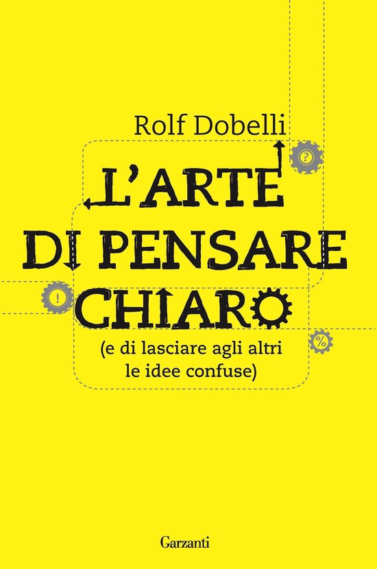 L'arte di pensare chiaro - cover
