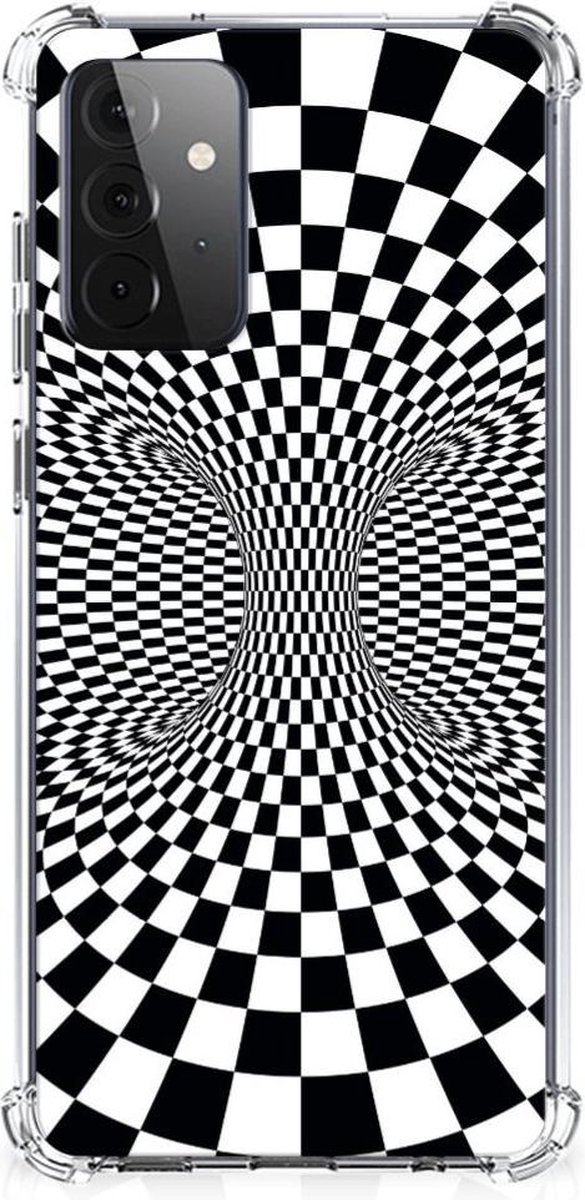 Samsung Galaxy A72 4G/5G Shockproof Case Illusie
