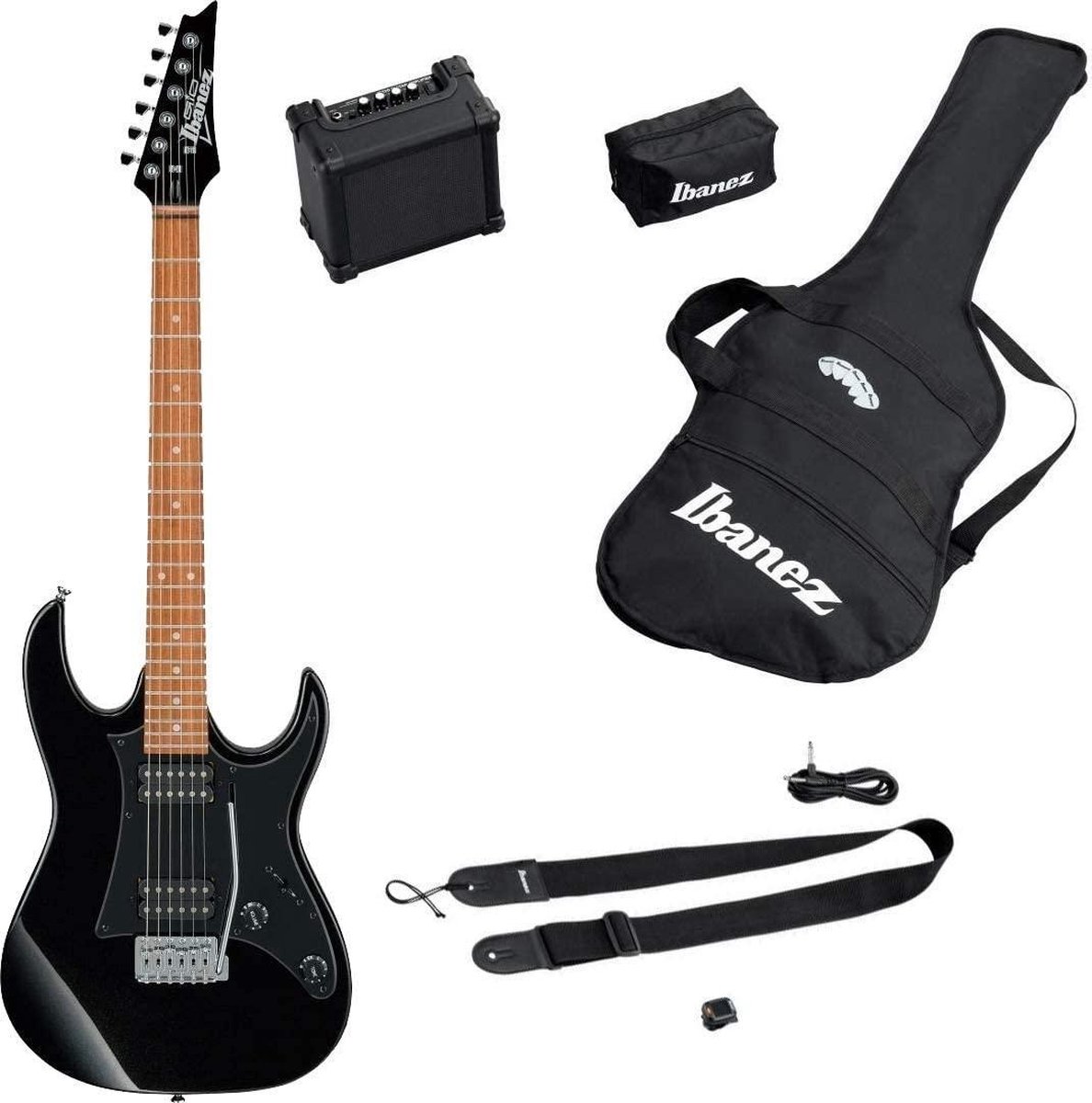 Elektrische gitaar Ibanez IJRX20BKN Jumpstart Pakket | bol.com