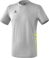 Erima Race Line 2.0 Running T-Shirt - Grey Melange | Maat: M