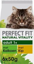 Perfect Fit Adult 1+ Katten Natvoer - Kalkoen & Kip - 36 x 50 gr