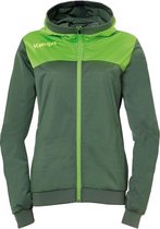 Kempa Emotion 2.0 Jas met Capuchon Dames Dragon Groen-Hope Groen Maat XXL