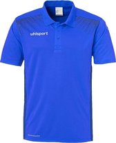 Uhlsport Goal Polo Shirt Azuur Blauw-Marine Maat XL