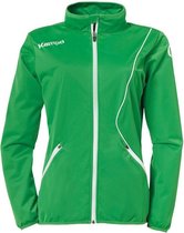 Kempa Curve Classic Trainingsjas Dames Groen-Wit Maat XS