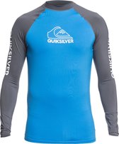 Quiksilver - UV-zwemshirt voor heren - Longsleeve - On Tour - Helderblauw - maat XXL