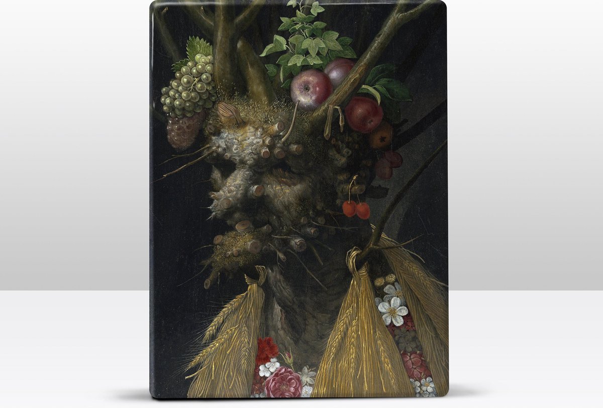 Meesterwerk op hout Vier seizoenen Giuseppe