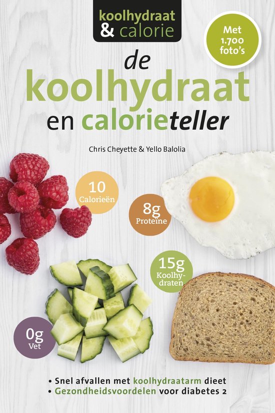 De koolhydraten- en calorieteller - cover
