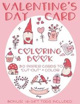 Valentine's Day Card Coloring Book