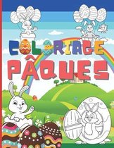 Coloriage Pâques: pour enfants: 48 illustrations pour les petits 3 à 10 ans