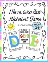 ihave who has alphabet game