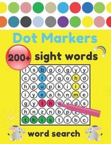 Dot Markers Sight Words Word Search