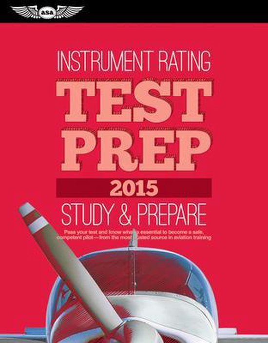 Instrument Rating Test Prep 2015, Asa Test Prep Board 9781619541337 Boeken