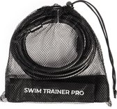 Swim Trainer Pro - Zwemelastiek Zwart - 4 Meter - Volwassen - Zwem Training - Zwemgordel - Trainingsbanden - Zwem Weerstand - Vakantie accessoire voor in het zwembad - Zwemriem