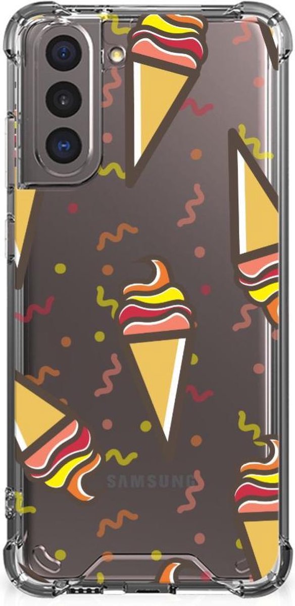 Samsung Galaxy S21 Beschermhoes Icecream