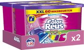 Color Reus Duo-Caps Wasmiddel Capsules - Halfjaarbox - 120 wasbeurten