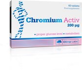 Chromium Active, 200 μg, 60 tablets, het product is bedoeld als aanvulling op de dagelijkse inname van chroom, vooral voor mensen die veel snoep eten, afvallen en voor mensen met overgewicht en obesitas.