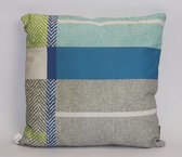 Madison sierkussen 45x45 cm Jenna aqua