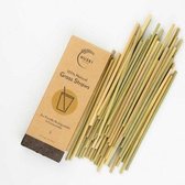 Huski Home Pack Of 50 Sustainable Grass Straws