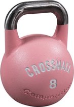 Crossmaxx® Competitie kettlebell 8kg, roze met grote korting