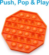 POP IT Fidget Toys - Pop It Fidget Toy - Pop It -  Oranje Achthoek