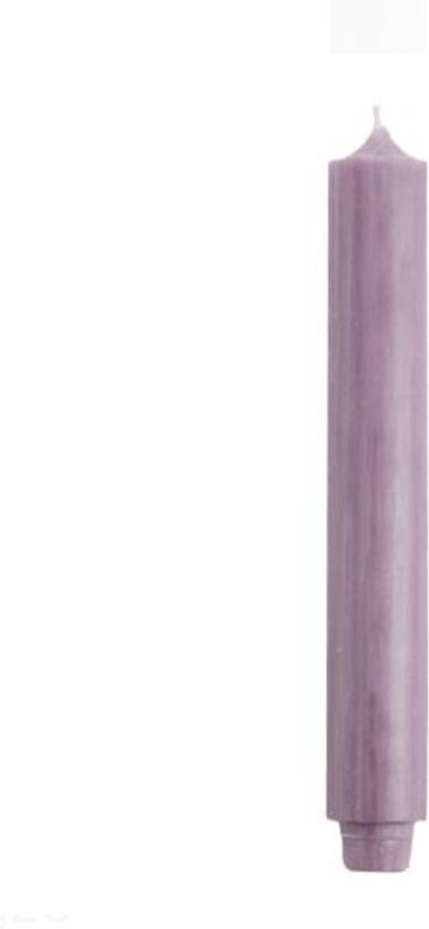 Rustik Lys kaars 30cm St Lavendel/ Antiek Paars 1 stuk