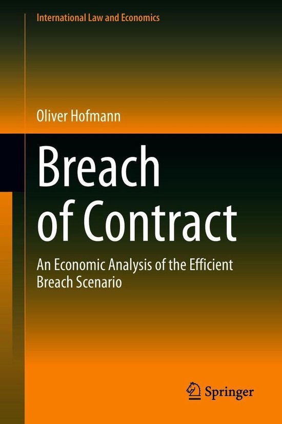 International Law and Economics - Breach of Contract - cover