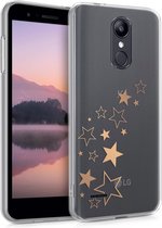 kwmobile telefoonhoesje voor LG K8 (2018) / K9 - Hoesje voor smartphone - Sterren Mix design