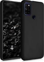 kwmobile telefoonhoesje voor Wiko View 5 Plus - Hoesje voor smartphone - Back cover in zwart